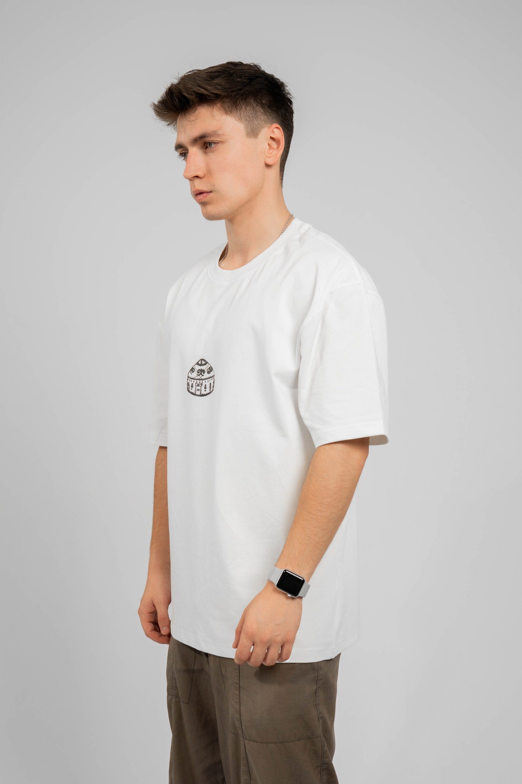 Ethno Tee — Молочный 3